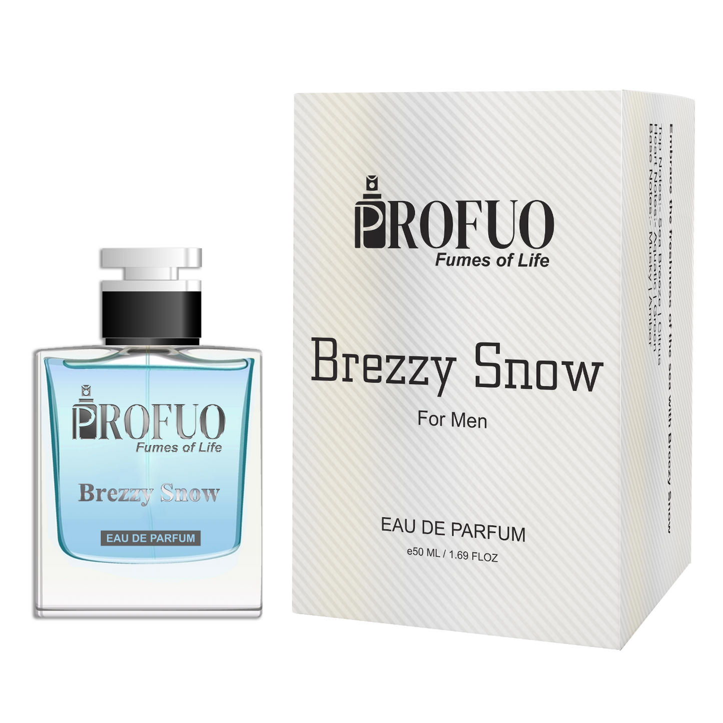 Brezzy Snow | For Men - 50 ML