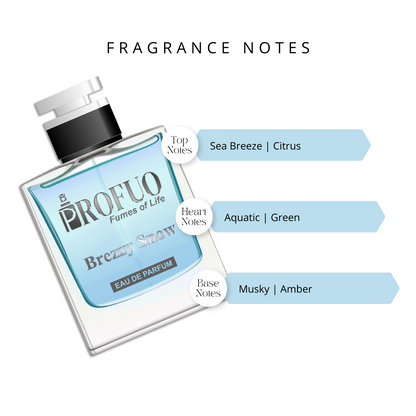 Brezzy Snow | For Men - 50 ML